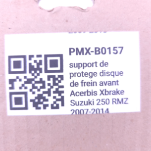 Support de protege disque de frein avant Acerbis Xbrake suzuki 250 Rmz 2007-2014 - 0009802 - Photo d'occasion 2