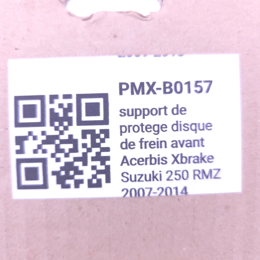 Support de protege disque de frein avant Acerbis Xbrake suzuki 250 Rmz 2007-2014 - 0009802 d'Occasion | Piston MX