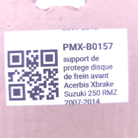 Support de protege disque de frein avant Acerbis Xbrake suzuki 250 Rmz 2007-2014 - 0009802 d'Occasion | Piston MX