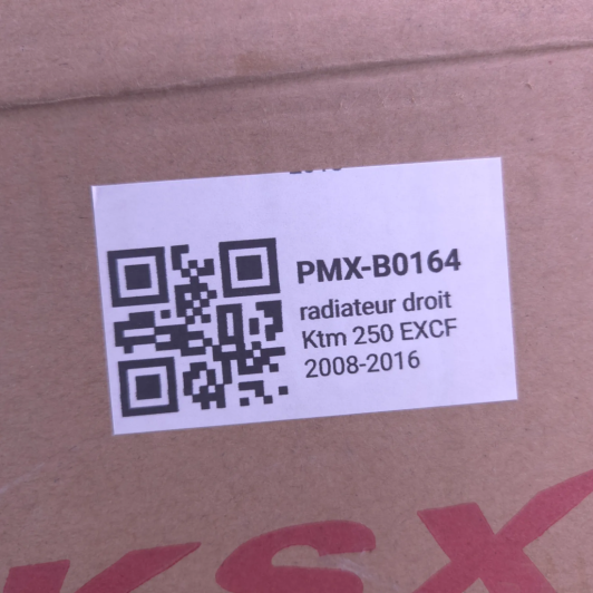 Radiateur droit ktm 250 excf 2008-2016 - KSX5031 d'Occasion | Piston MX