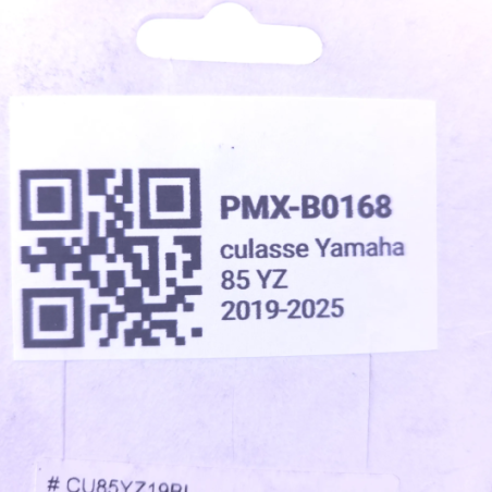 Culasse yamaha 85 yz 2019-2025 - CU85YZ19BL d'Occasion | Piston MX