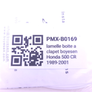 Lamelle boite a clapet boyesen honda 500 cr 1989-2001 - Photo d'occasion 2