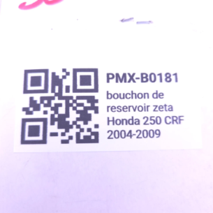 Bouchon de reservoir zeta honda 250 crf 2004-2009 - Photo d'occasion 2