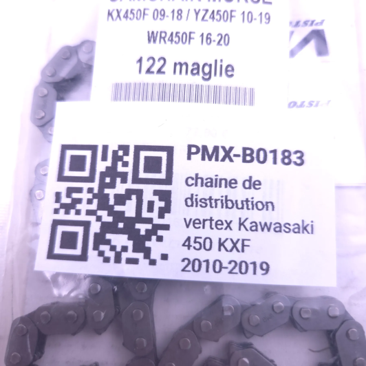 Chaine de distribution vertex kawasaki 450 kxf 2010-2019 - 8898XRH2010122 d'Occasion | Piston MX