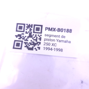 Segment de piston yamaha 250 XC 1994-1998 - 50M116100000 - Photo d'occasion 2