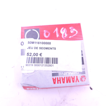 Segment de piston yamaha 250 XC 1994-1998 - 50M116100000 - Photo d'occasion