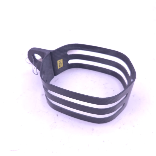 Collier de silencieux d'echappement Akrapovic carbone Yamaha 450 yzf 2010-2012 - TQII - Photo d'occasion