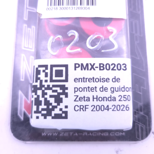 Entretoise de pontet de guidon Zeta honda 250 crf 2004-2026 - ze37-0311 d'Occasion | Piston MX