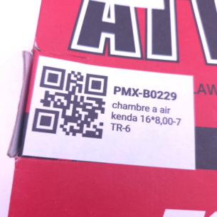Chambre a air kenda 16*8 2