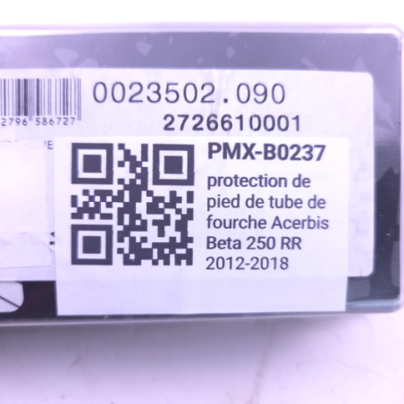 Protection de pied de tube de fourche Acerbis beta 250 rr 2012-2018 - 0023502.090 d'Occasion | Piston MX