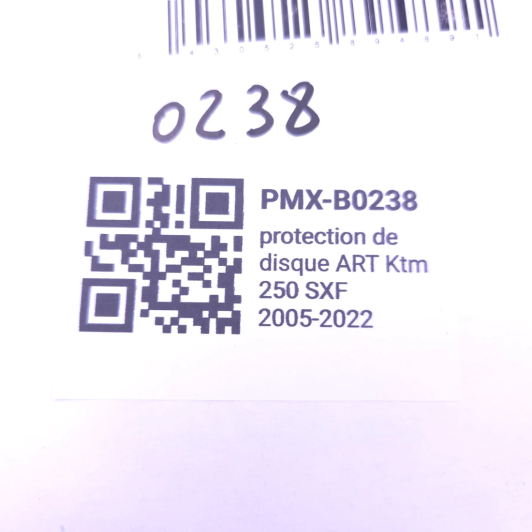 Protection de disque ART ktm 250 sxf 2005-2022 - 1085939002 d'Occasion | Piston MX