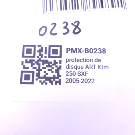Protection de disque ART ktm 250 sxf 2005-2022 - 1085939002 d'Occasion | Piston MX