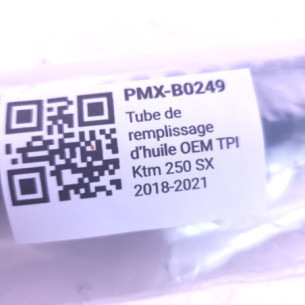 Tube de remplissage dhuile OEM TPI ktm 250 sx 2018-2021 - 55638065200 - Photo d'occasion 2