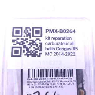 Kit reparation carburateur all balls gasgas 85 mc 2014-2022 - 1118273 - Photo d'occasion 2