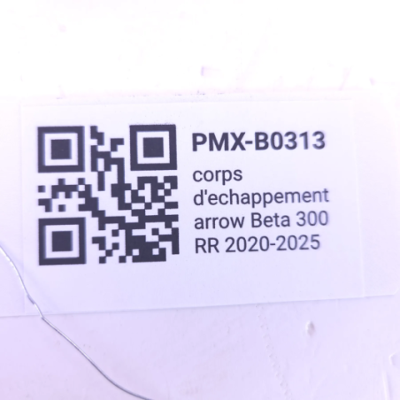 corps d'echappement factory arrow beta 300 rr 2020-2025