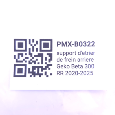 support d'etrier de frein arriere Geko beta 300 rr 2020-2025