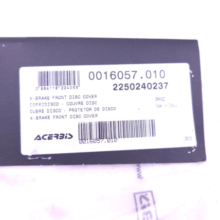 Protecteur De Disque Avant Acerbis X-brake orange husqvarna 350 fe 2014-2026 - 0016057.010