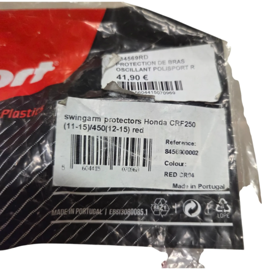 protege bras oscillant rouge polisport honda 250 crf 2011-2015 - 8456900002