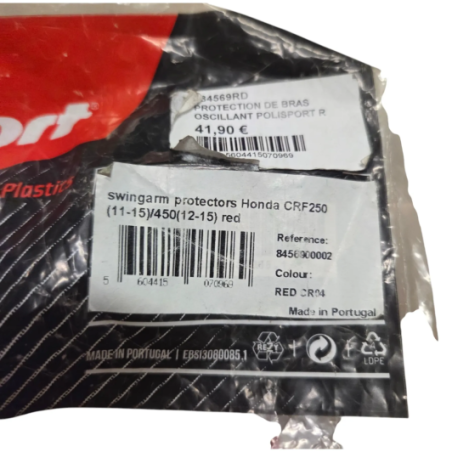 protege bras oscillant rouge polisport honda 250 crf 2011-2015 - 8456900002