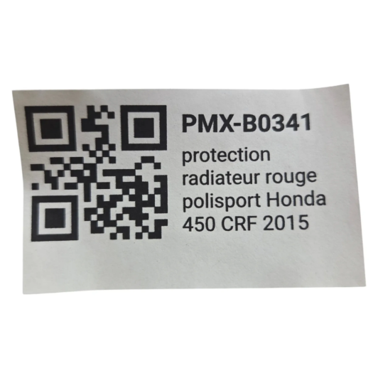 protection radiateur rouge polisport honda 450 crf 2015 - 8457400002