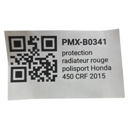 protection radiateur rouge polisport honda 450 crf 2015 - 8457400002