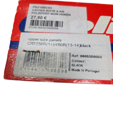 plastique aile de boite a air polisport honda 450 crf 2013-2014 - 8605300003