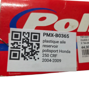 plastique aile reservoir polisport honda 250 crf 2004-2009 - 78133720 2