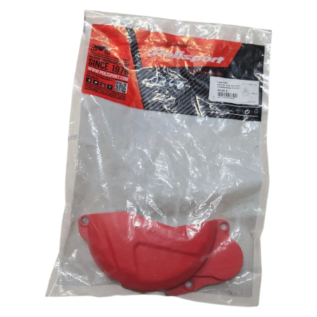 protection de carter d'embrayage rouge polisport honda 250 crf 2010-2013 - 784411bk