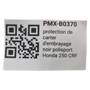 protection de carter d'embrayage noir polisport honda 250 crf 2010-2013 - 784411bk 2