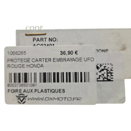 protection de carter d'embrayage ufo honda 450 crf 2009-2019 - 1066265