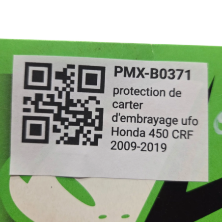 protection de carter d'embrayage ufo honda 450 crf 2009-2019 - 1066265