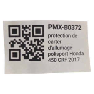 protection de carter d'allumage polisport honda 450 crf 2017 - 484626rd 2