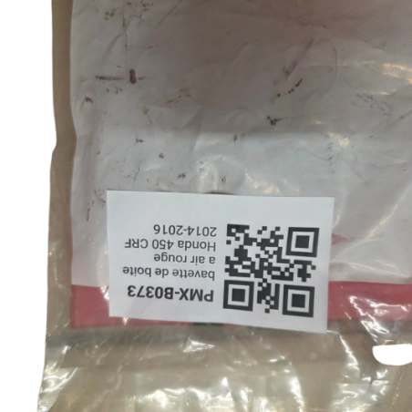 bavette de boite a air rouge honda 450 crf 2014-2016 - 4430014701
