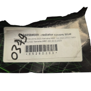 plastique aile reservoir ufo yamaha 250 yzf 2019-2023 2