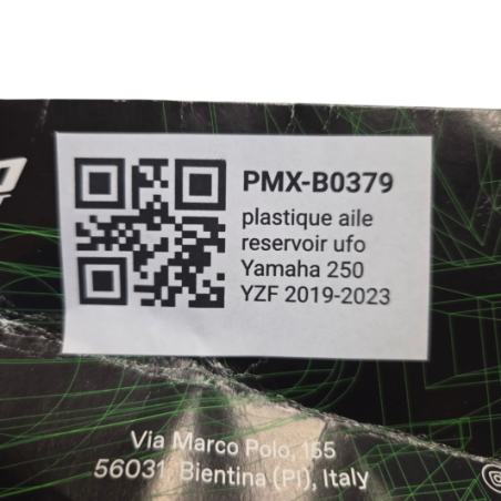 plastique aile reservoir ufo yamaha 250 yzf 2019-2023