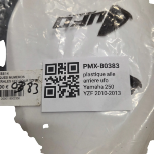 plastique aile arriere ufo yamaha 250 yzf 2010-2013 - 78428814 2