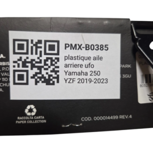 plastique aile arriere ufo yamaha 250 yzf 2019-2023 - 268588740 2