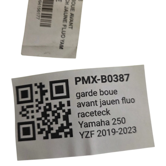 garde boue avant jauen fluo raceteck yamaha 250 yzf 2019-2023 - 7805053