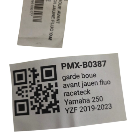 garde boue avant jauen fluo raceteck yamaha 250 yzf 2019-2023 - 7805053