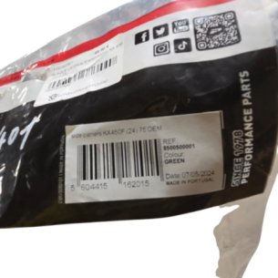 plastique aile arriere polisport kawasaki 450 kxf 2024-2025 - 8500500001 2