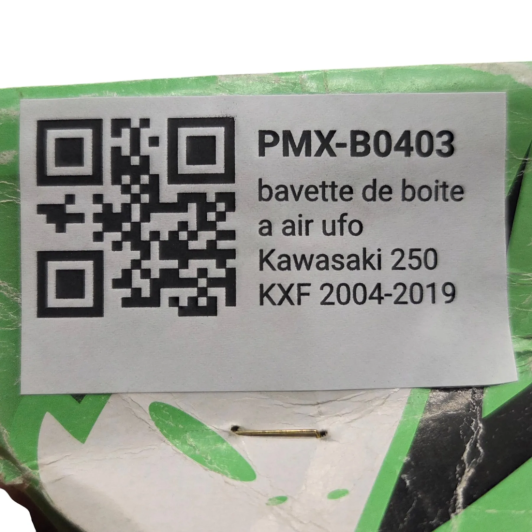 bavette de boite a air ufo kawasaki 250 kxf 2004-2019 - 78251920