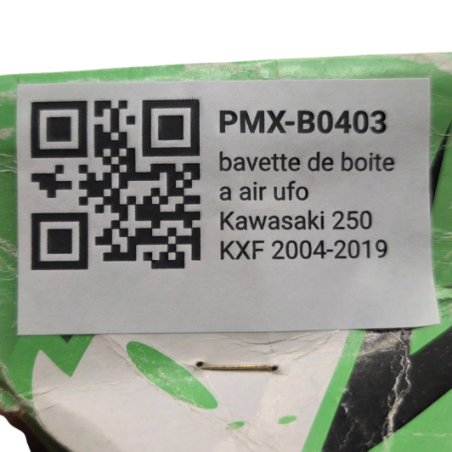 bavette de boite a air ufo kawasaki 250 kxf 2004-2019 - 78251920