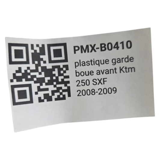 plastique garde boue avant ktm 250 sxf 2008-2009 - 78502953