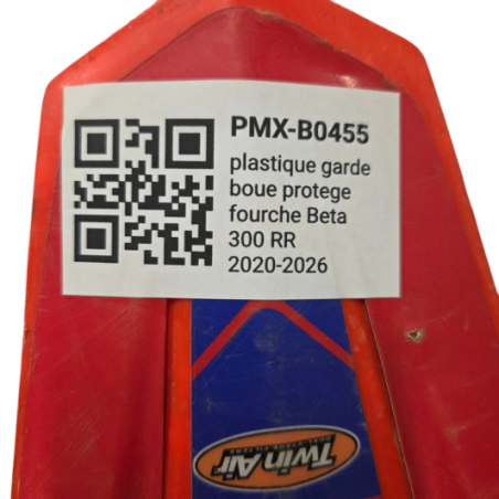 plastique garde boue protege fourche beta 300 rr 2020-2026