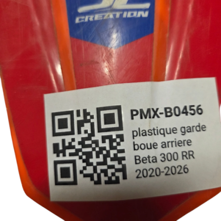 plastique garde boue arriere beta 300 rr 2020-2026