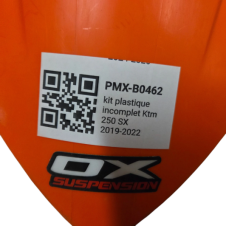 kit plastique incomplet ktm 250 sx 2019-2022