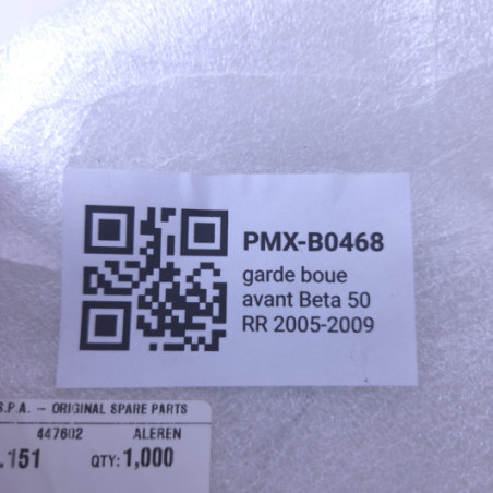 garde boue avant beta 50 rr 2005-2009 - 25.15201.151