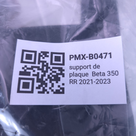 support de plaque  beta 350 rr 2021-2023 - 037.43.113.00