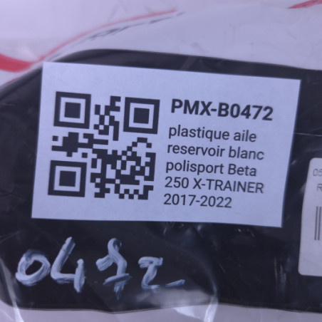 plastique aile reservoir blanc polisport beta 250 x-trainer 2017-2022 - 8418900002