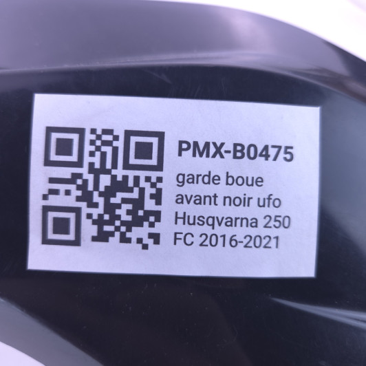 garde boue avant noir ufo husqvarna 250 fc 2016-2021 - 78603620